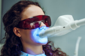Teeth whitening procedure 