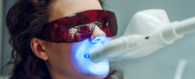 Teeth whitening procedure